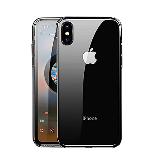 NEW'C Cover Compatibile con iPhone XS Max, Custodia Gel Trasparente Morbida Silicone Sottile TPU [Ultra Leggera e Chiaro]