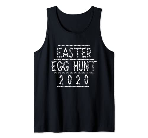 Caccia all'uovo di Pasqua 2020 Divertente Carino Uova di Pasqua del coniglietto Canotta