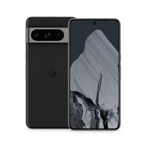 Google Pixel 8 Pro - Smartphone Android sbloccato con teleobiettivo, batteria con 24 ore di autonomia e display Super Actua - Nero ossidiana, 128GB