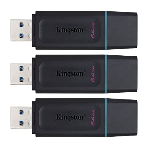 Kingston DataTraveler Exodia Flash Drive da 64 GB, DTX/64 GB (confezione da 3)