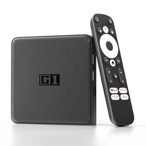TotZoof Smart TV Box Android 11.0, Google & Netflix Certified Streaming Media Player, G1 TV Box with 4GB 32GB, Ultra HD 4K60fps, HDR10+, Dolby Vision, Chromecast, Google Play Store, WiFi 6.0, BT 5.0