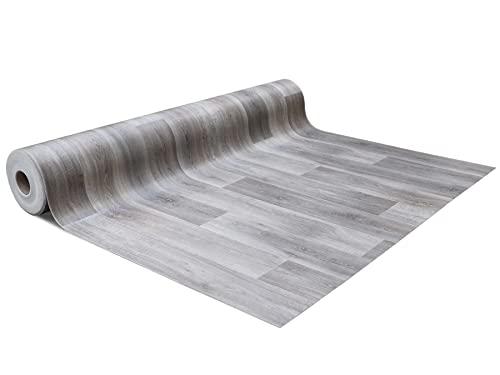 Pavimento in PVC di alta qualità, al metro, modello 15 x 20 cm, in PVC, effetto legno