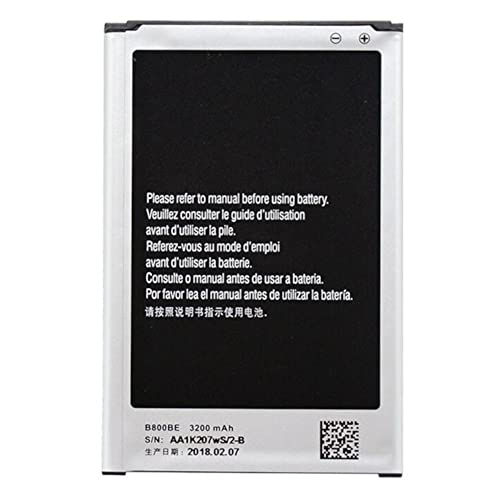 Audiosystem Batteria Compatibile Per Samsung Galaxy Note 3 Sm N9005 Con Capacità Originale 3200mah B800bc