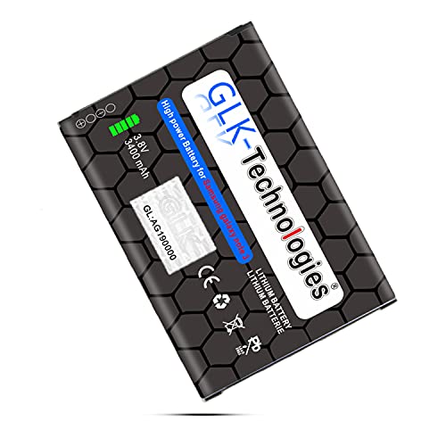 Batteria di ricambio ad alta potenza per Samsung Galaxy Note 3 EB-B800BE | Originale GLK-Technologies Battery | Accu | 3400 mAh | GT-N9000 GT-N9005 GT-N 9006 GT-N9009 | Nuovo