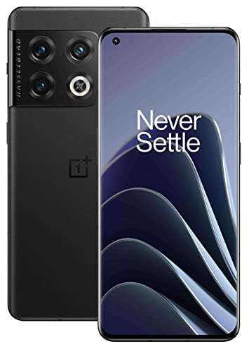 OnePlus - Smartphone senza SIM OnePlus 10 Pro 5G (UK), 8 gb di RAM, 128 gb di memoria, con fotocamera Hasselblad di seconda generazione per telefoni cellulari, colore Volcanic Black