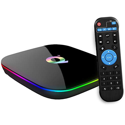 TUREWELL Q Plus Android 10.0 TV Box 2GB RAM 16GB ROM H616 Quad-core cortex-A53 Support 3D 6K Ultra HD H.265 2.4GHz WiFi 10/100M Ethernet Smart TV Google TV