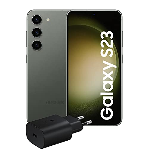 Samsung Galaxy S23 Smartphone Android, Caricatore incluso, Display 6.1''Dynamic AMOLED 2X, Fotocamera 50MP, RAM 8GB, 256 GB, 3.900 mAh, Green [Versione italiana]
