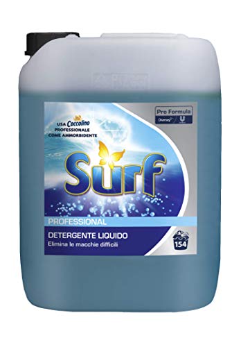Surf Detersivo Liquido Concentrato per Bucato Professionale, 10L