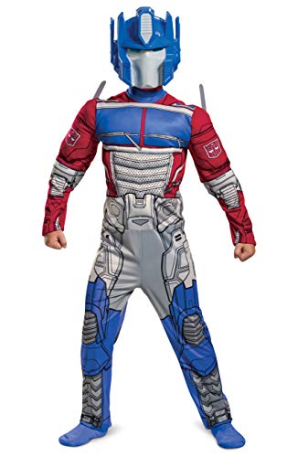 DISGUISE Costume Optimus Prime Transformers Bambino, Costume Supereroi Bambini Taglia M