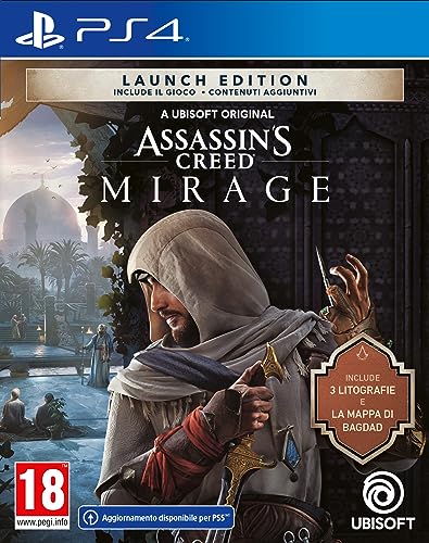 Assassin's Creed Mirage Launch Edition (Esclusivo a Amazon.it) (PS4)