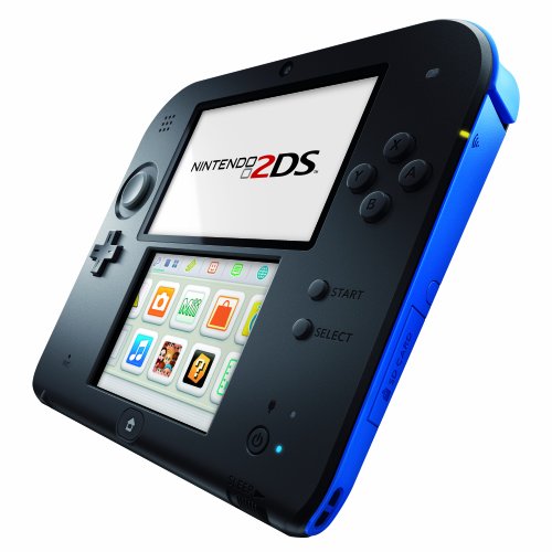 Nintendo 2DS - Konsole, schwarz/blau