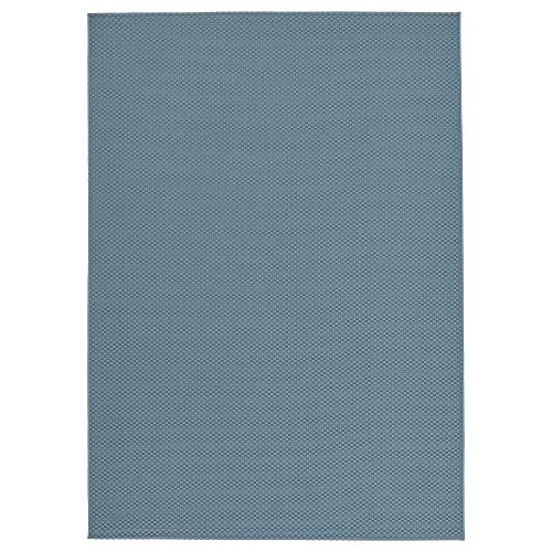 Ikea Tappeto MORUM tessuto piatto, in/outdoor, 200x300 cm, azzurro